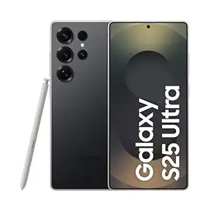 Samsung Galaxy S25 Ultra 5G Mobile with Galaxy AI (Titanium Black, 12GB RAM, 256GB Storage),Titanium Frame,Ultra Gaming with Snapdragon 8 Elite,200MP Camera with ProVisual Engine,5000mAh Battery